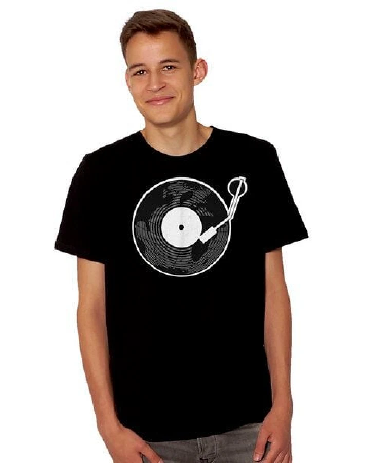 HANDGEDRUCKT "Scratch It" Männer T-Shirt