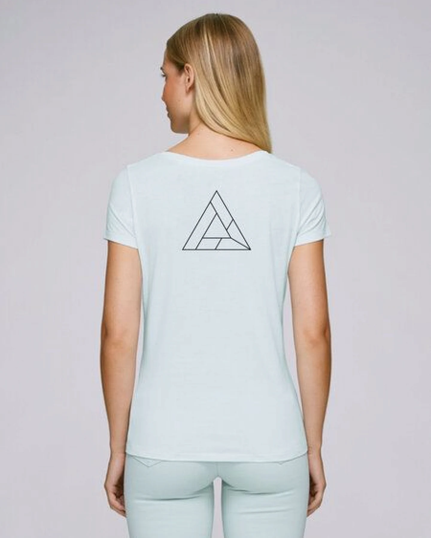 Human Family Damen Bio T-Shirt - Desires "Triangle" (weitere Farben) – Ansicht 3