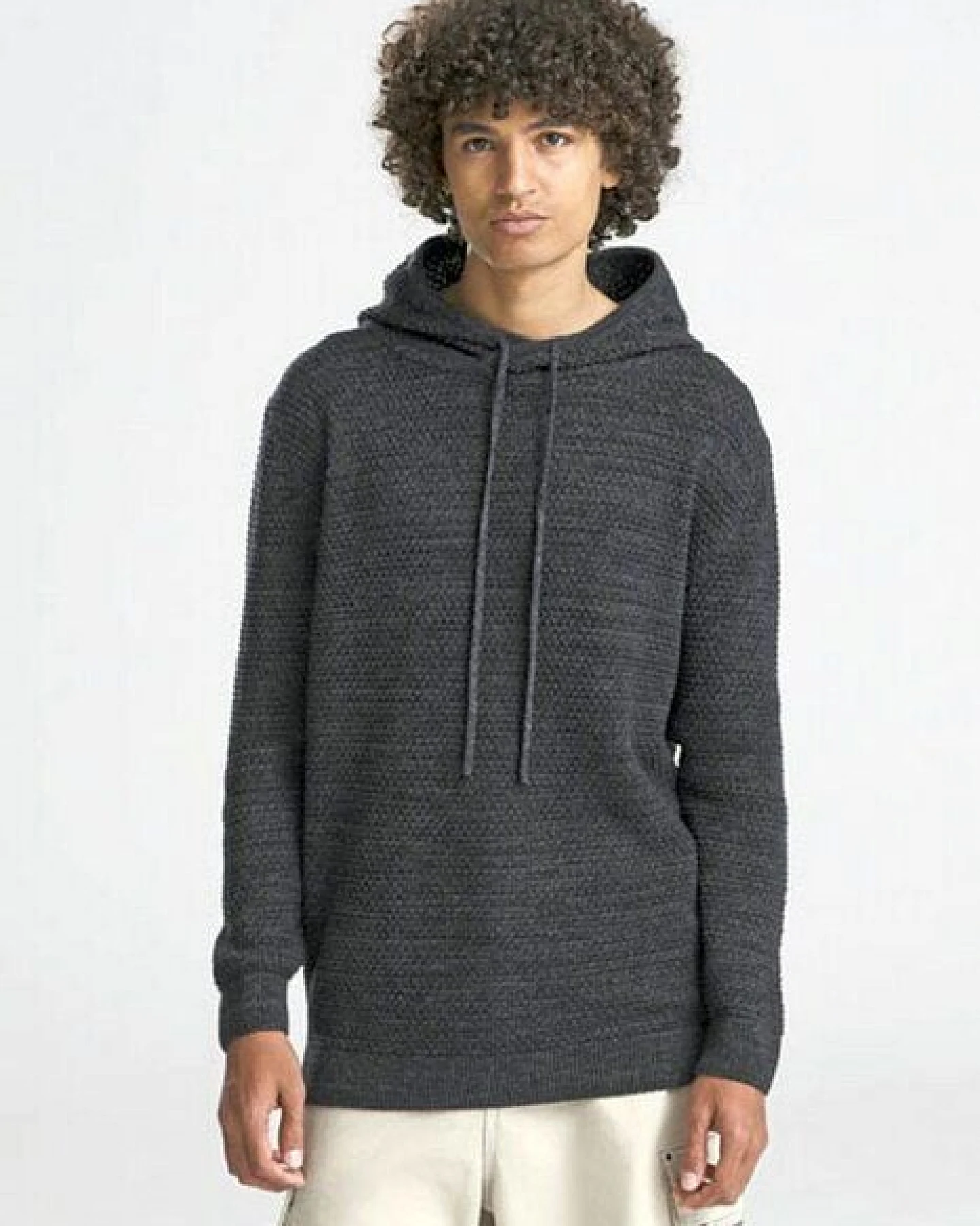 Ecologie by AWDis Luftiger Strickpullover Strickhoodie Kapuzenpullover Ecologie Iguazu Knitted Hoody Hoodie – Ansicht 3