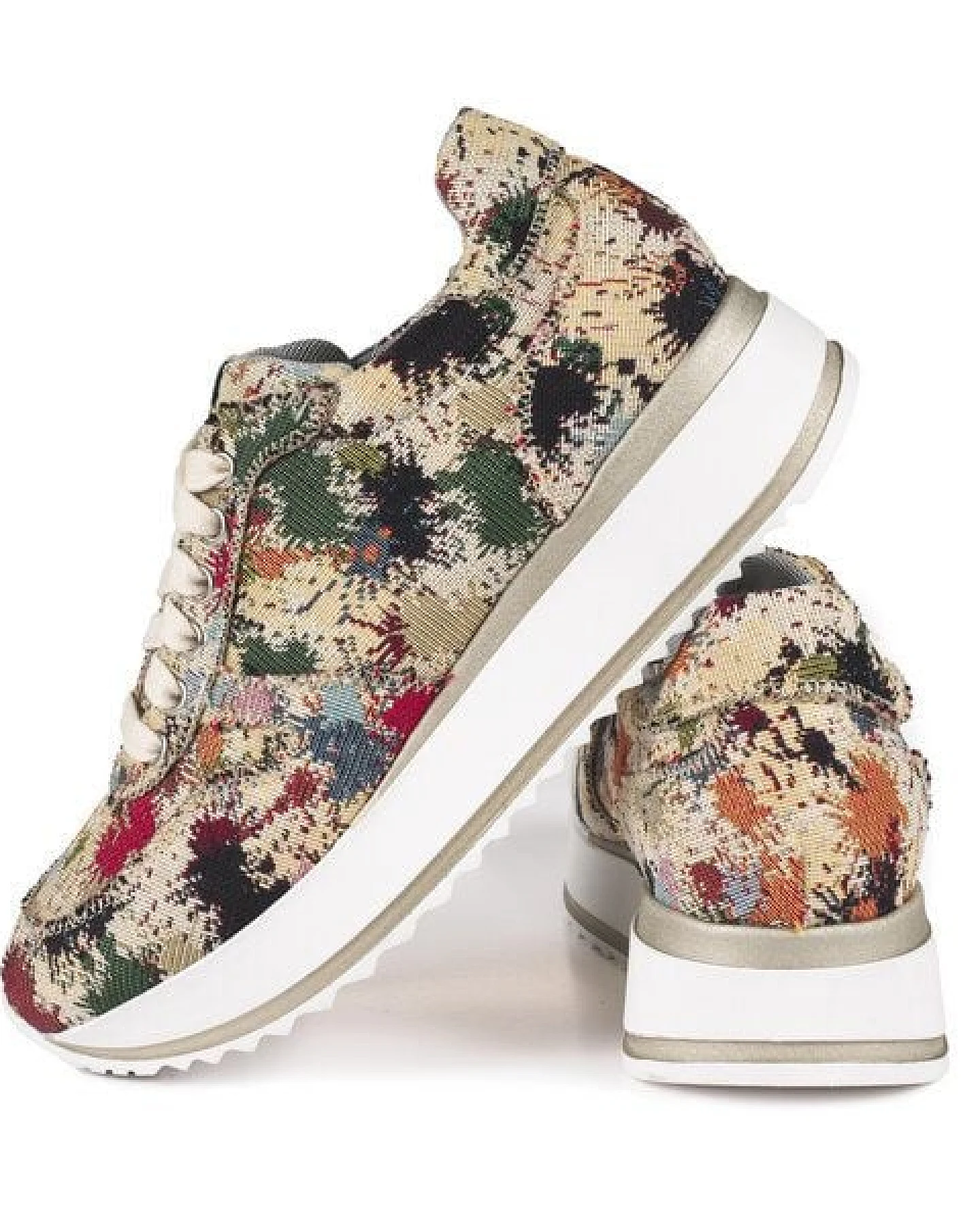 Risorse Future Asia Damensneaker Farbklecks – Ansicht 3