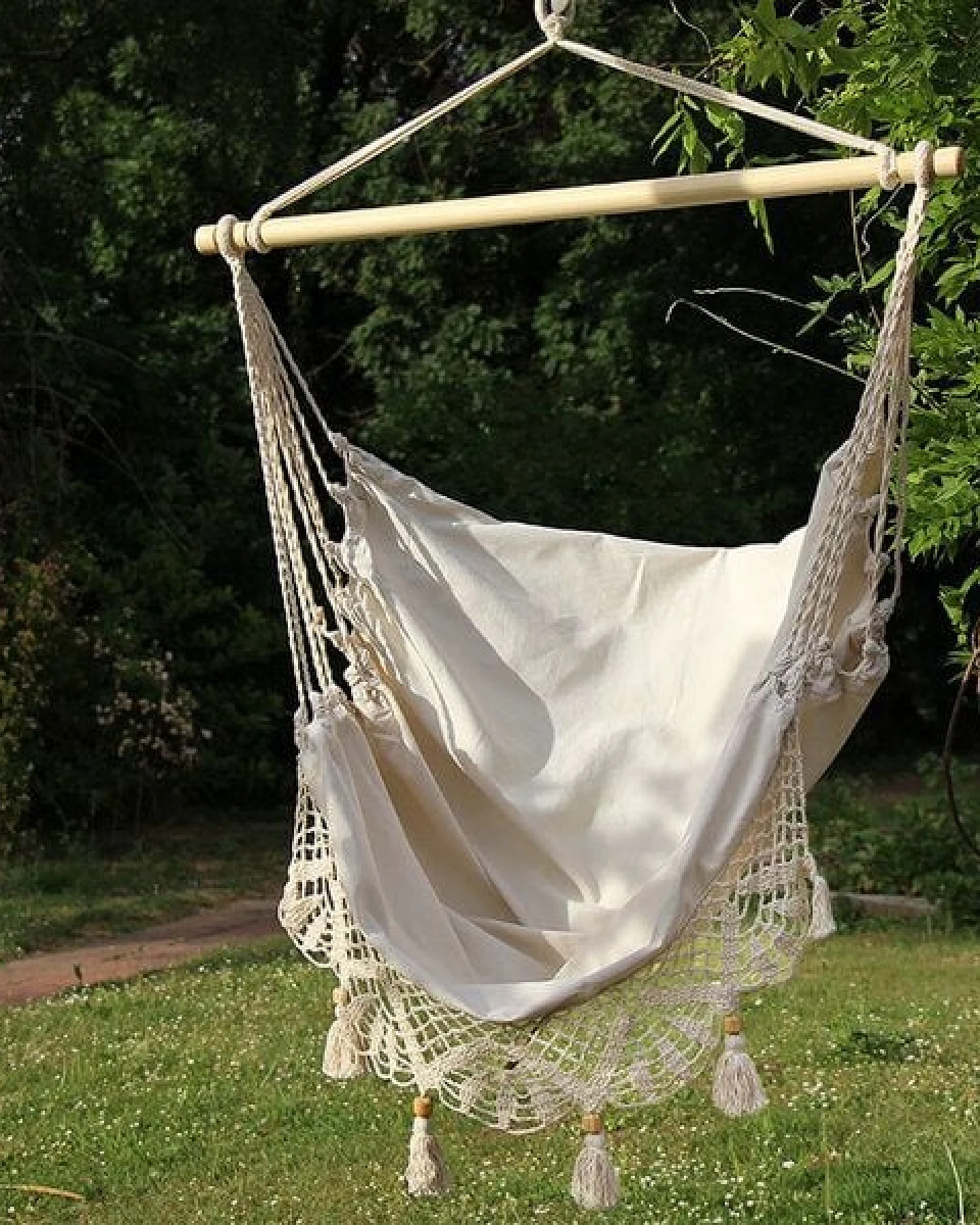 GLOBO Fair Trade Hängesitz PRINCESA, Baumwolle – Ansicht 4