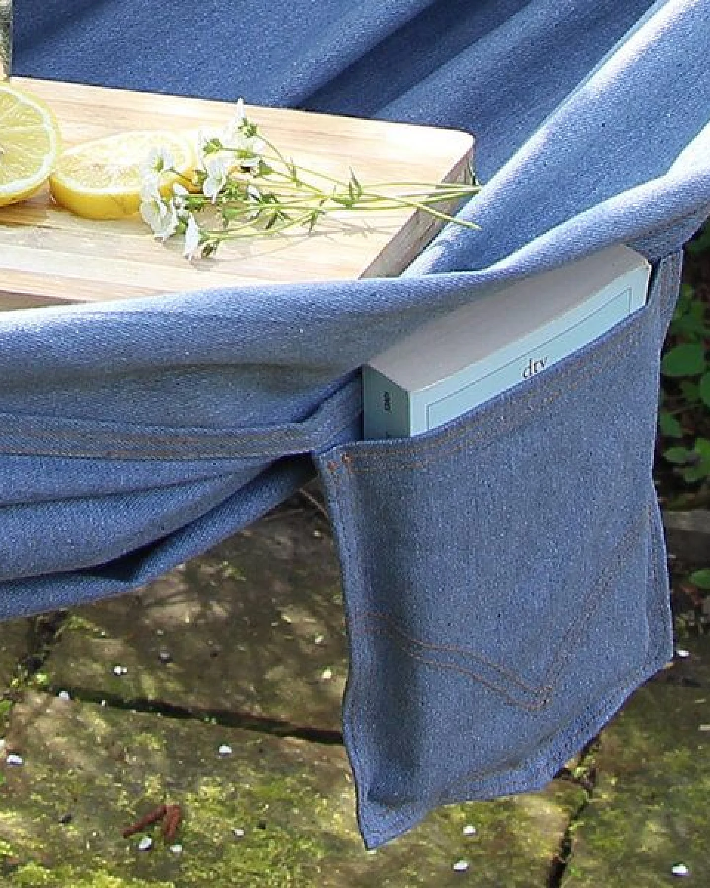 GLOBO Fair Trade Hängematte "Denim" – Ansicht 2