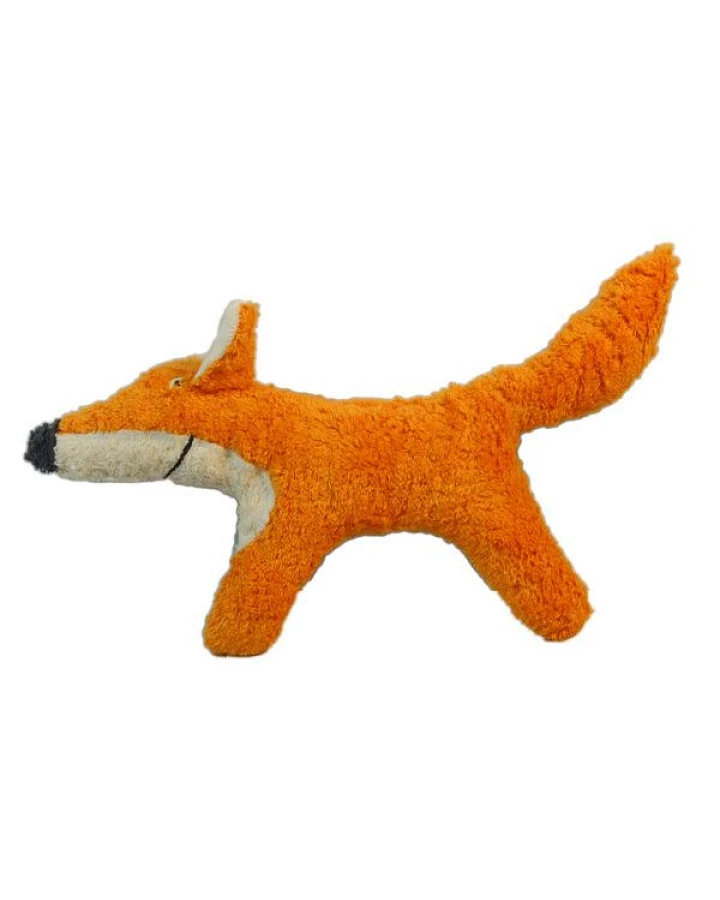 Pat und Patty Kuscheltier Greifling mit Rassel "Fuchs" , 100 % Baumwolle-kbA