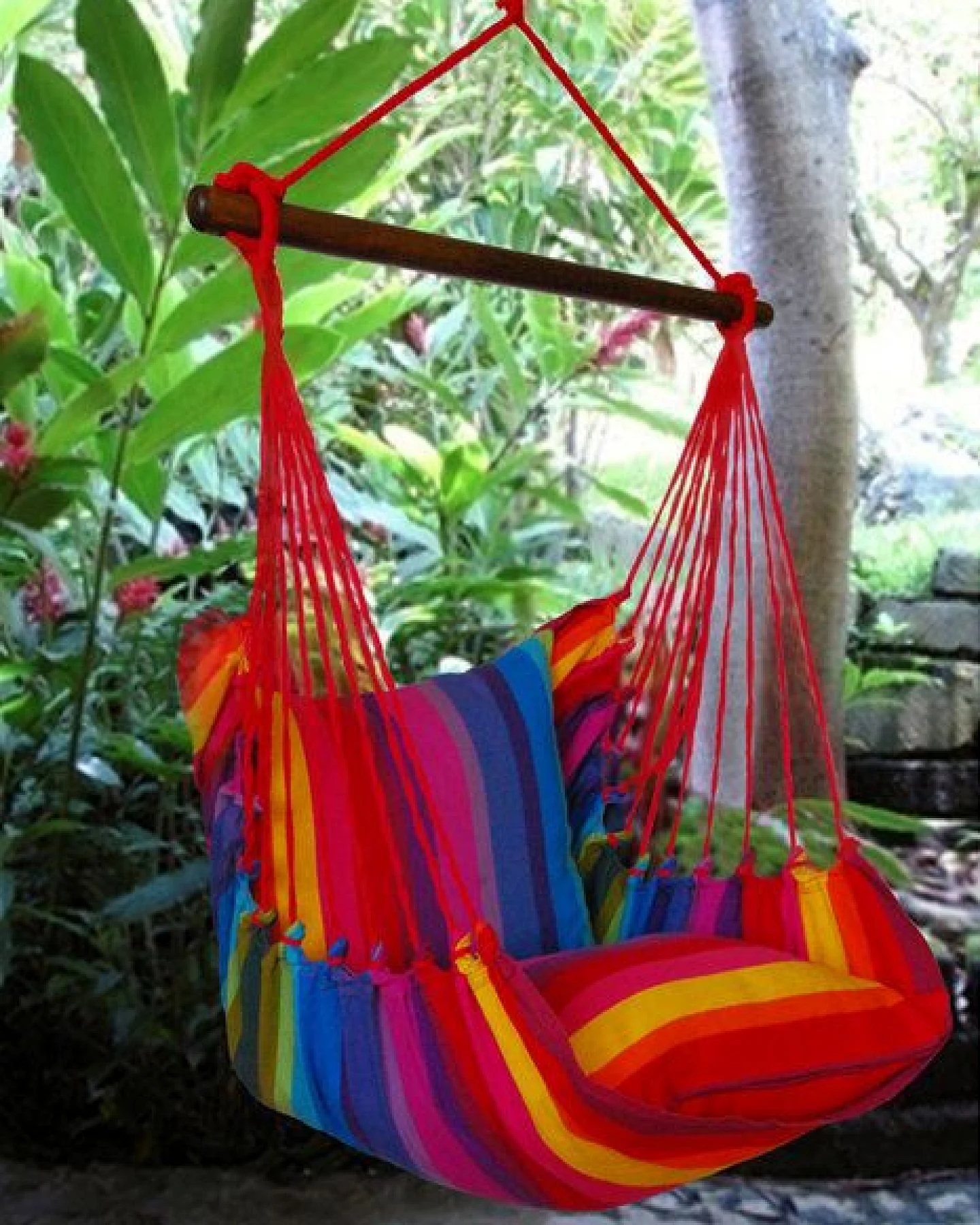 GLOBO Fair Trade Hängesitz "Ipanema Rainbow" – Ansicht 2