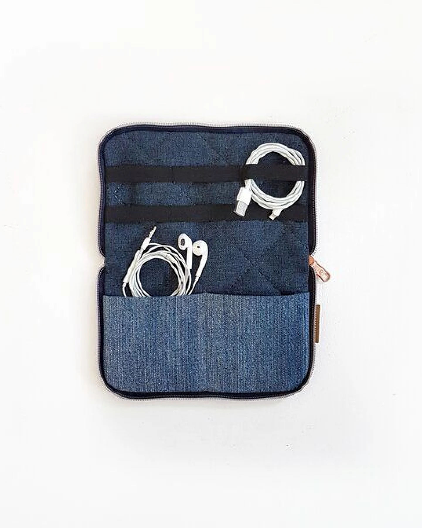 Bridge&Tunnel Kabel-Organizer Denim – Ansicht 3