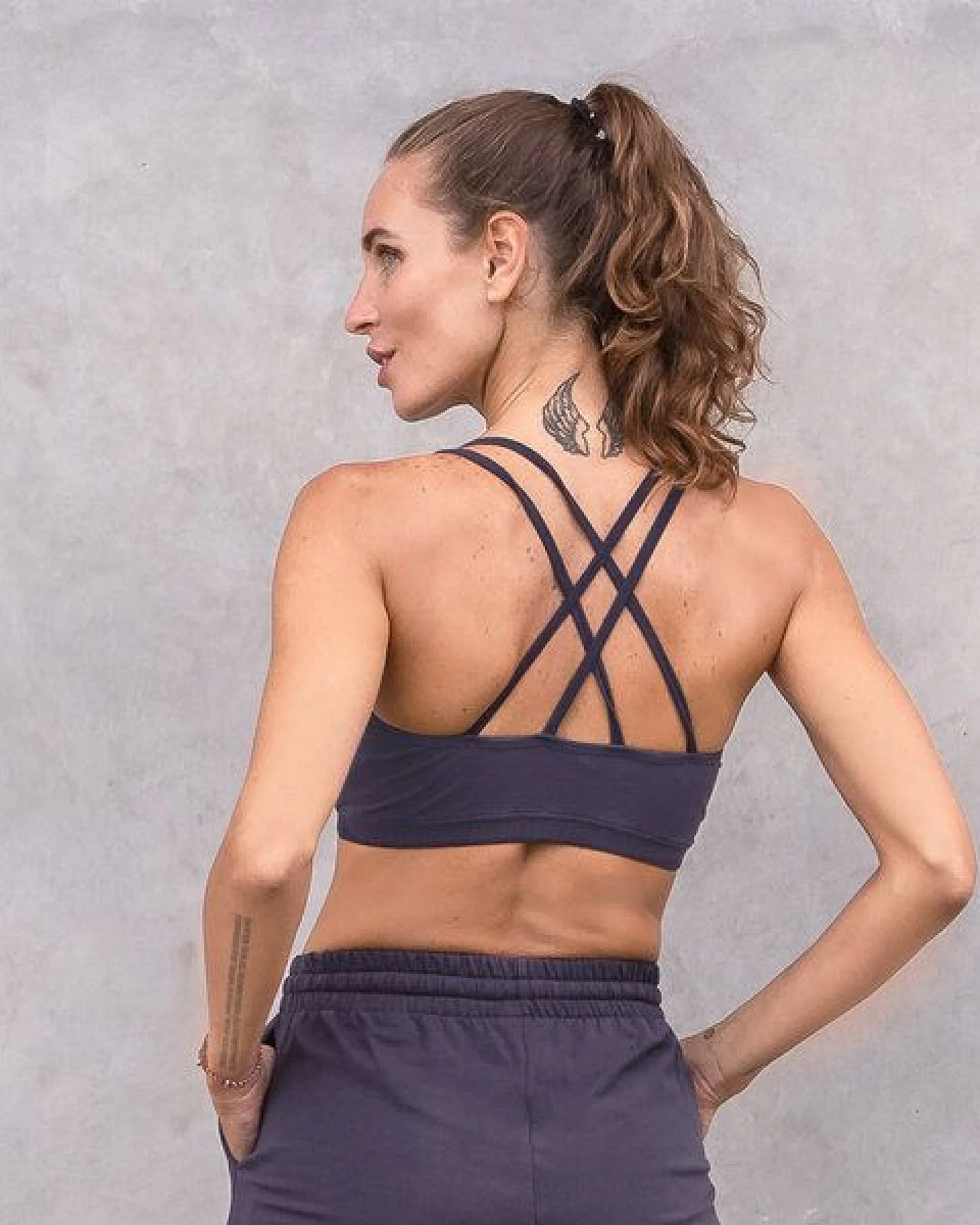 Jaya LOONA UNI - Damen - Bra für Yoga aus Biobaumwolle – Ansicht 4