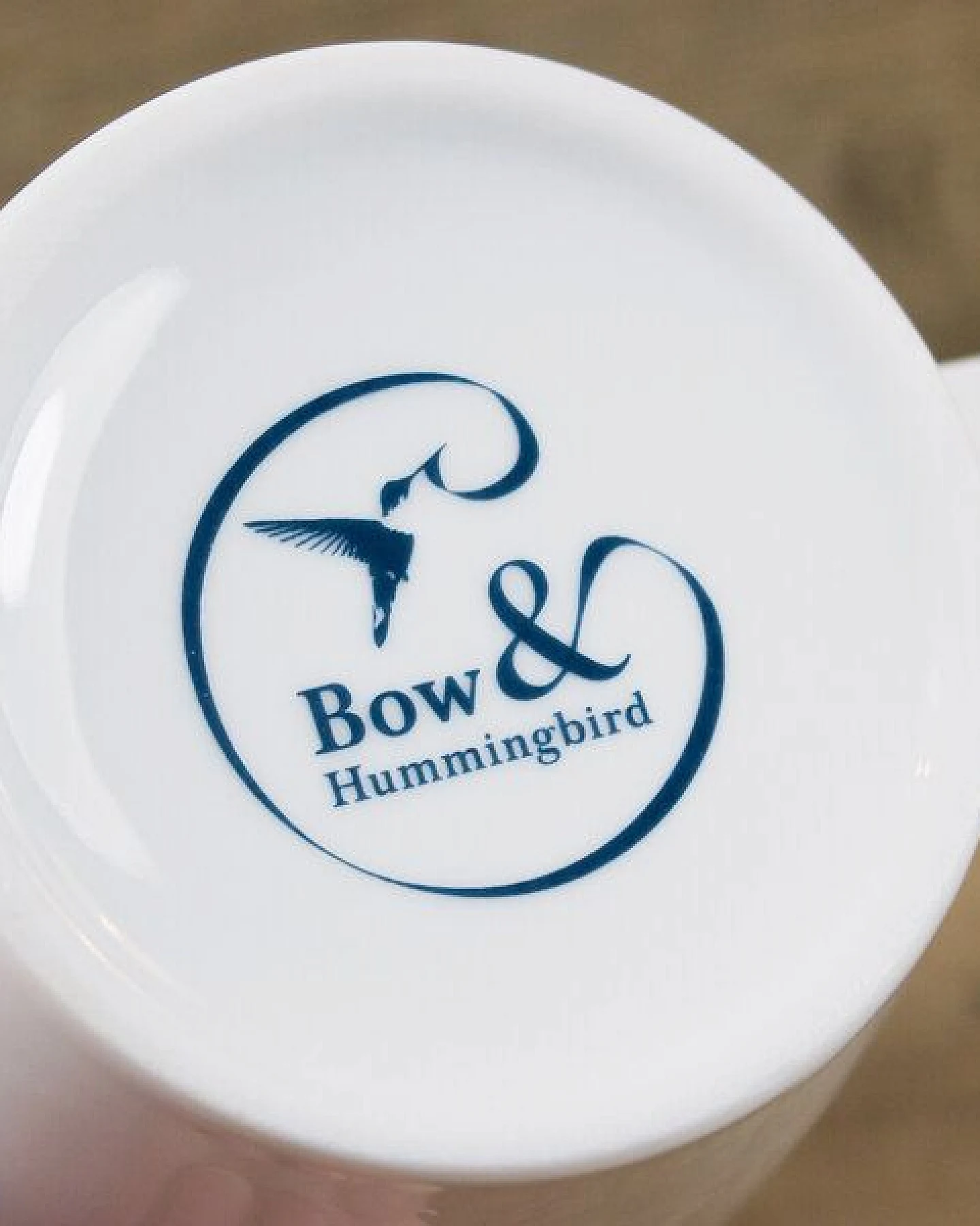 Bow & Hummingbird Großer Porzellanbecher Käpt´n – Ansicht 4