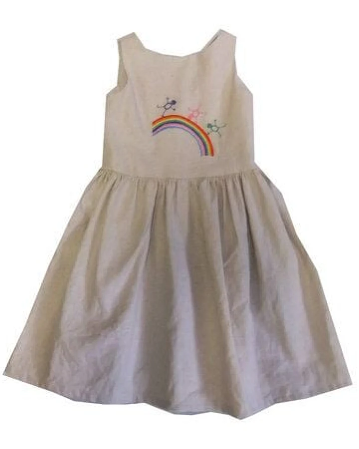 Cannamoda Kleid mit Stickerei