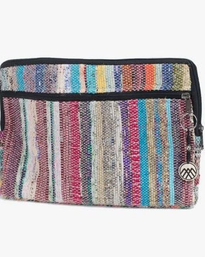 Himal Hemp HH Laptop Sleeve aus Recycle-Sari 13-15 und 16 Zoll