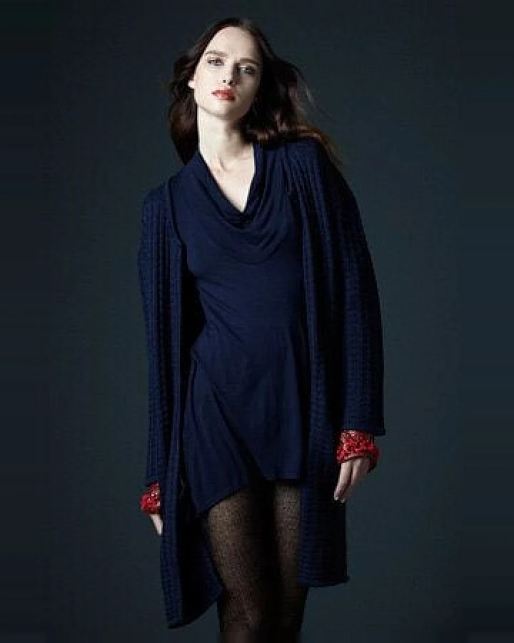 Stewart+Brown Flowing Cowl Neck Tunic