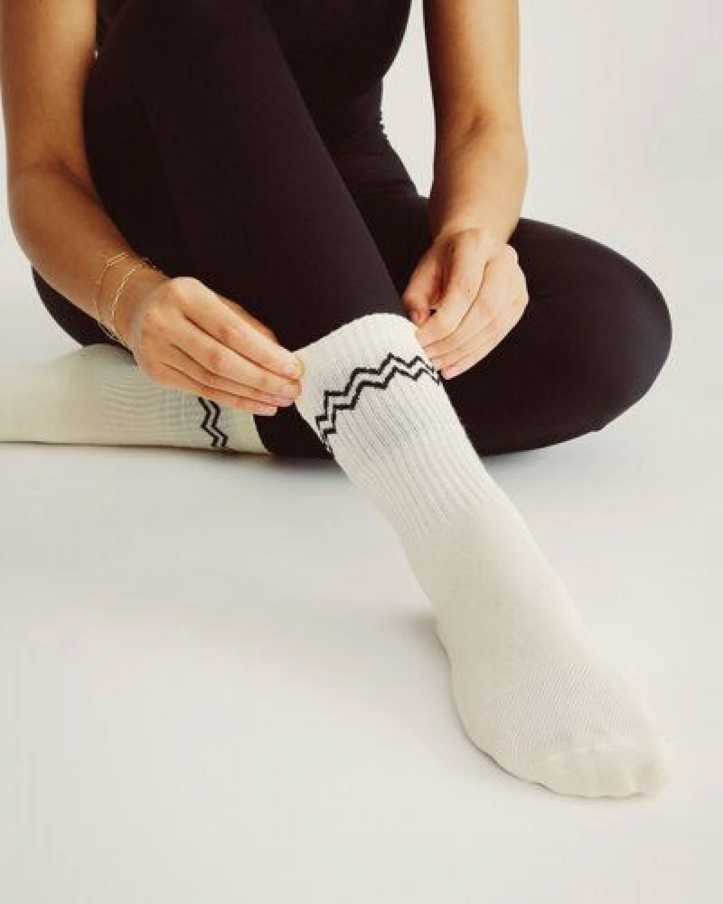 Jutelaune Zig Zag Socken – Ansicht 3