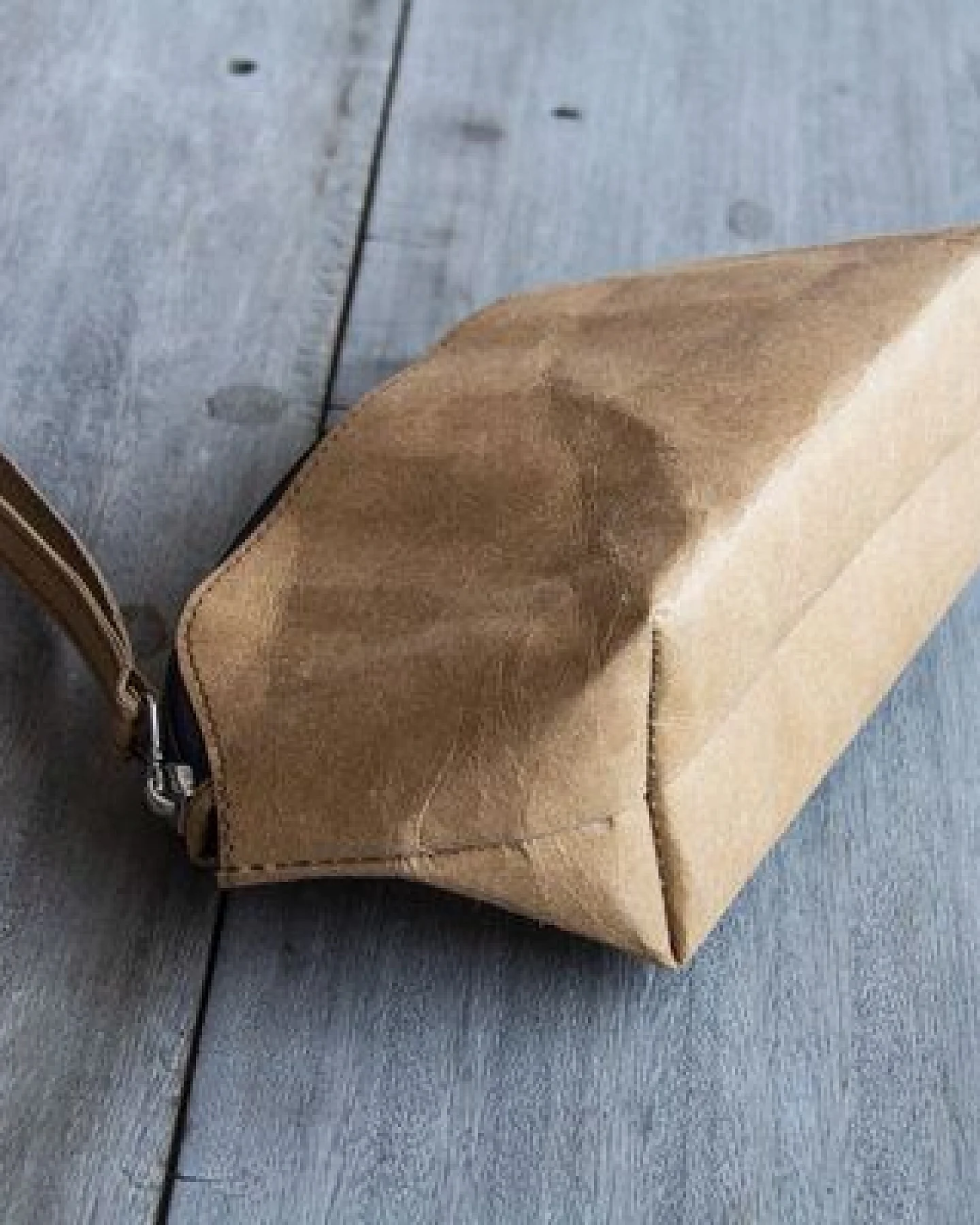 BY COPALA Kraftpapier : Federmappe/ Etui/ Tasche, nachhaltig. Lederoptik – Ansicht 2