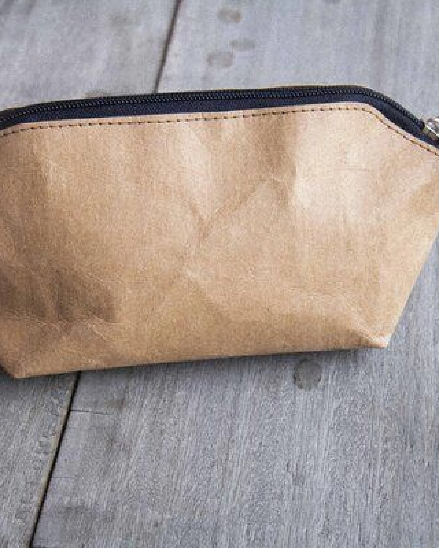 BY COPALA Kraftpapier : Federmappe/ Etui/ Tasche, nachhaltig. Lederoptik – Ansicht 3