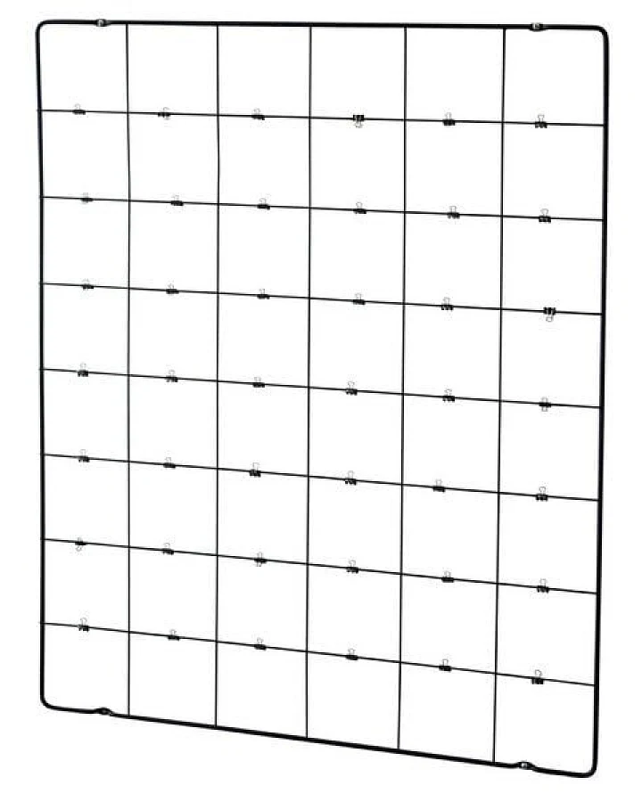Puhlmann Memo Wandboard Schwarz aus Stahldraht