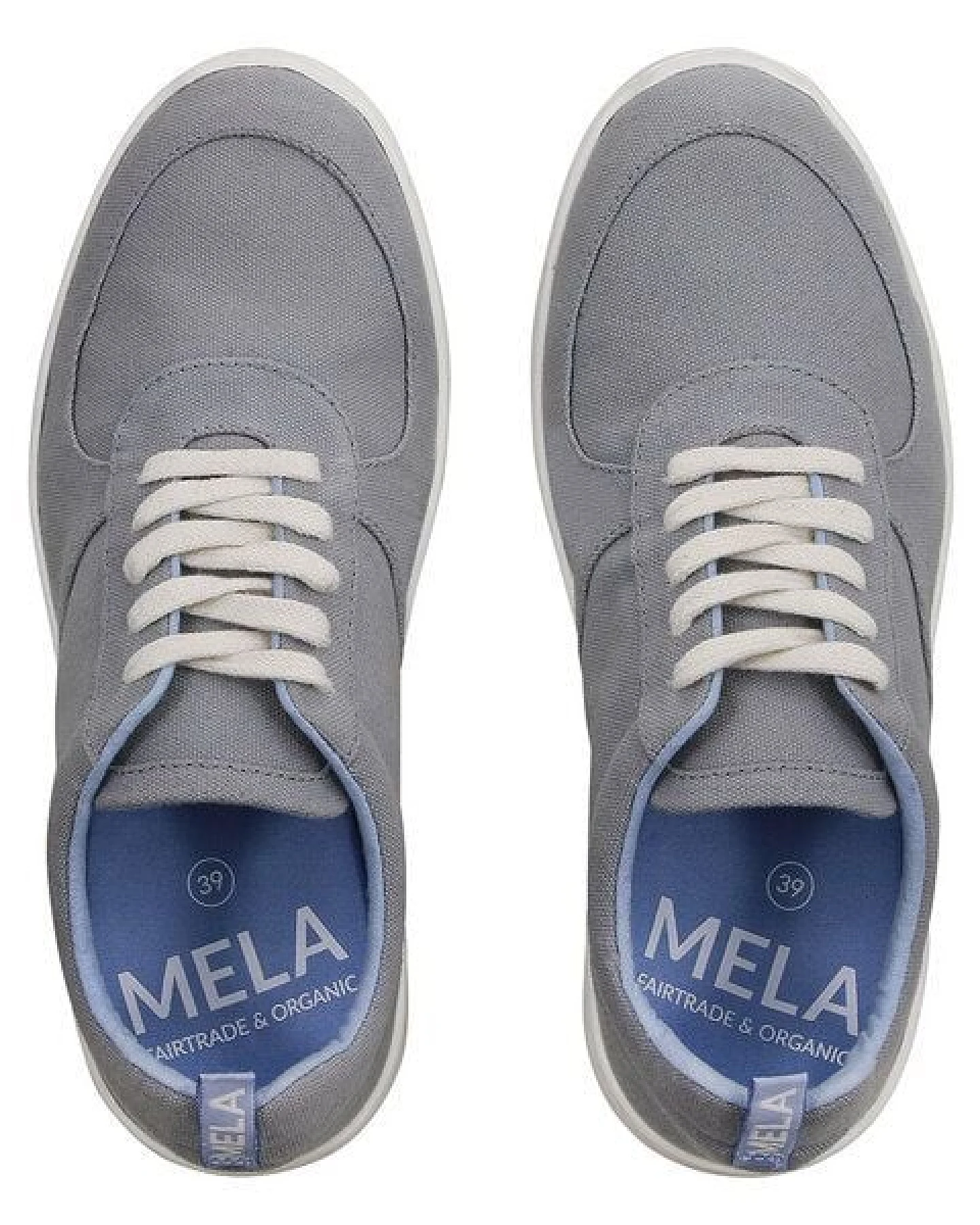 Damen Sneakers grau von MELAWEAR - GOTS zertifiziert – Ansicht 2