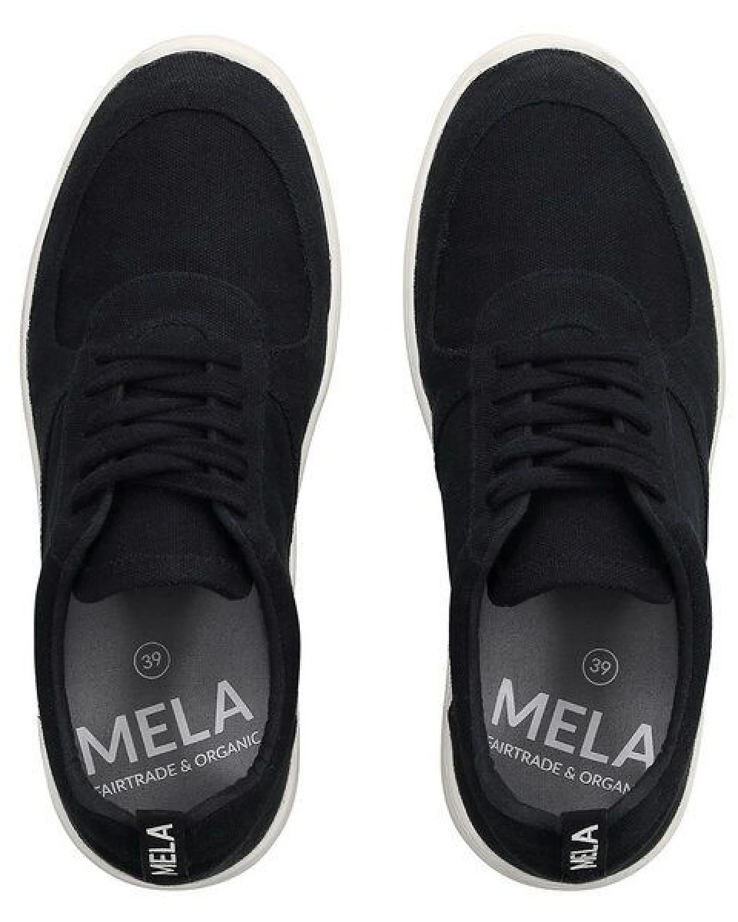 Damen Sneakers schwarz von MELAWEAR - GOTS zertifiziert – Ansicht 2