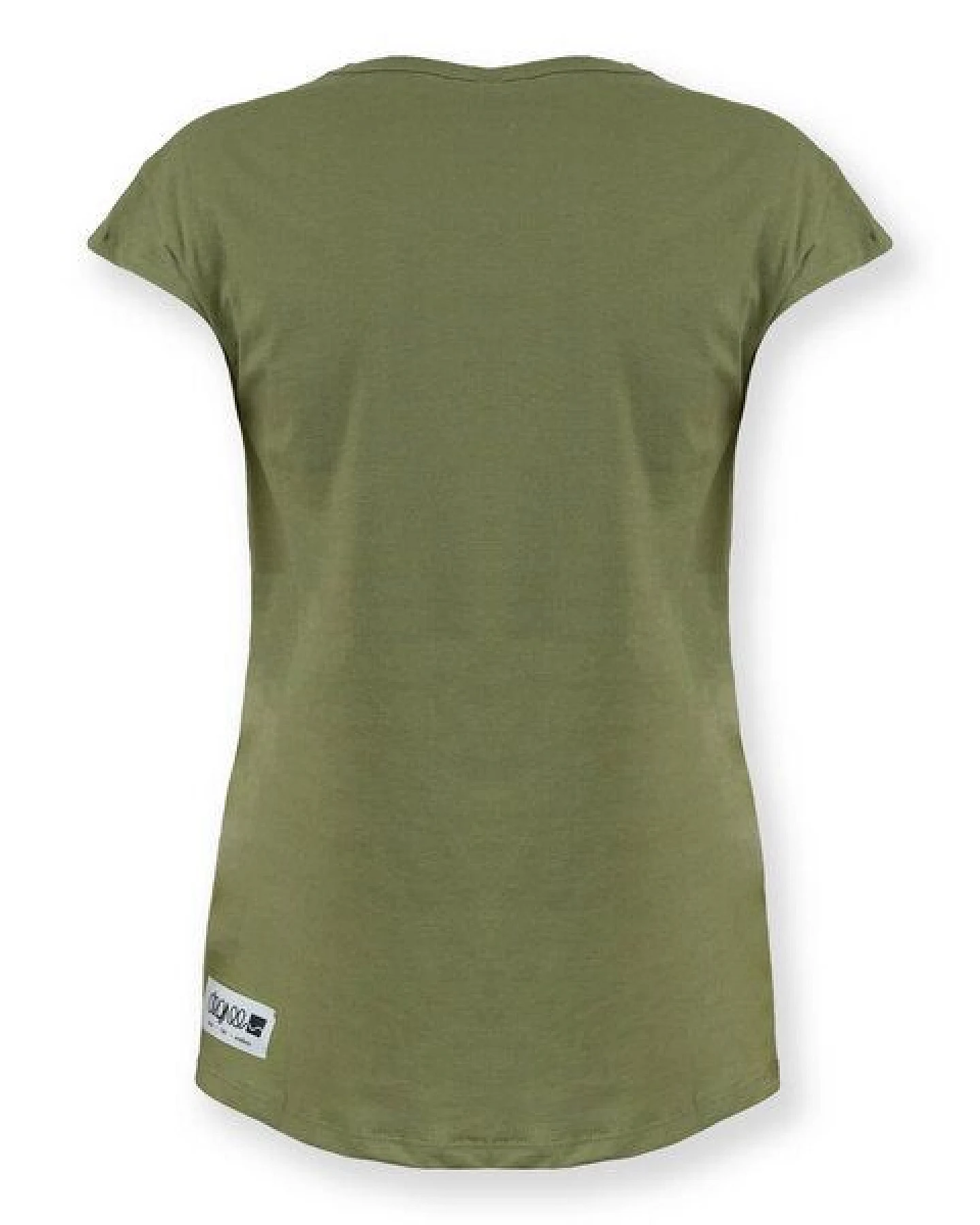 Degree Clothing Damen T-Shirt mit Brusttasche aus Bio-Baumwolle - Olivia – Ansicht 4