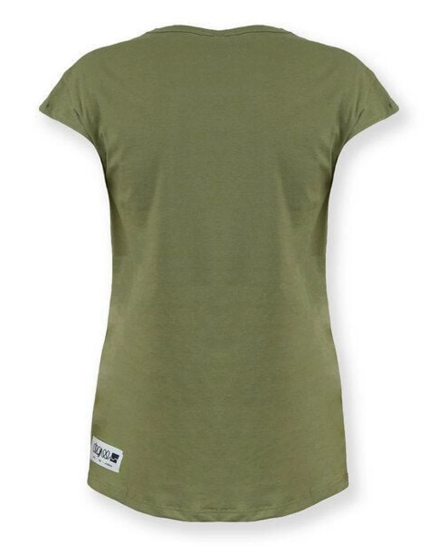 Degree Clothing Damen T-Shirt mit Brusttasche aus Bio-Baumwolle - Olivia – Ansicht 4