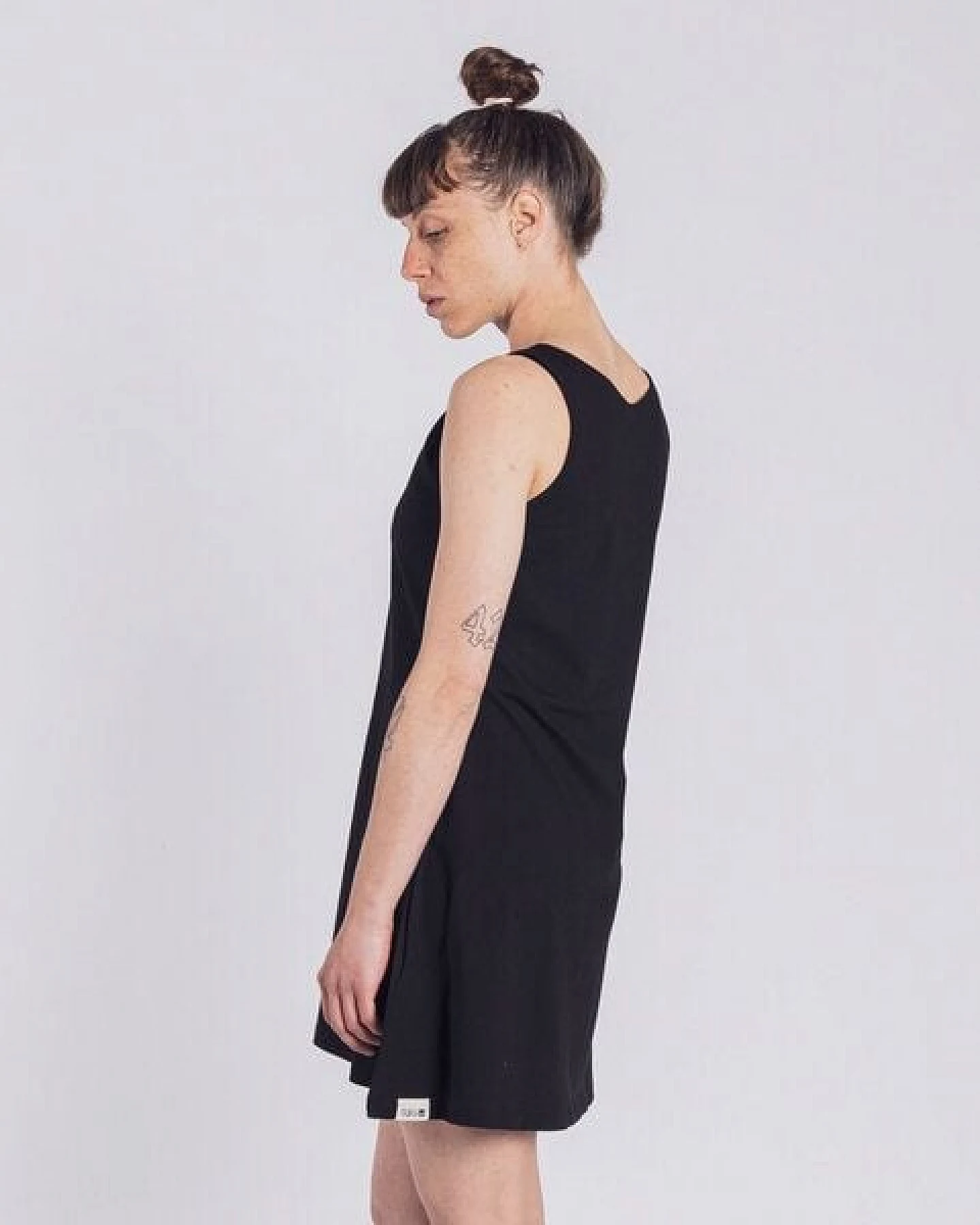Degree Clothing Damen Kleid aus Bio-Baumwolle - kurz Jersey - Swing – Ansicht 2