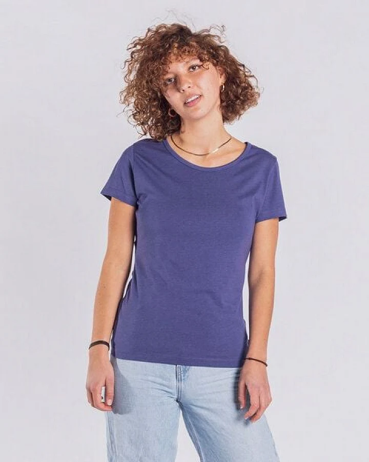 Degree Clothing Damen T-Shirt aus Bio-Baumwolle/Modal - Classic Modal - blau