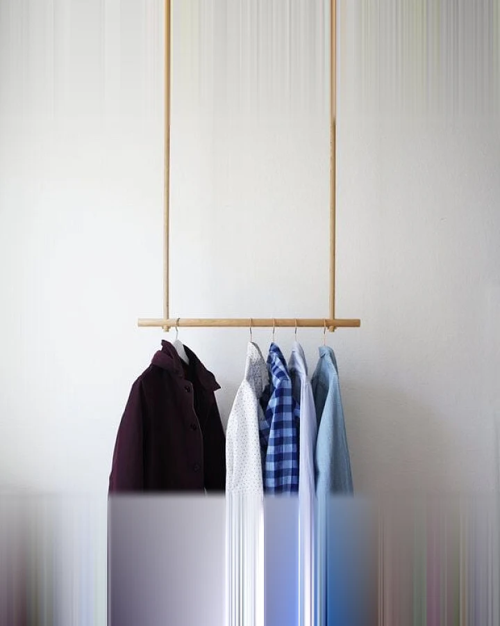 Calvill Oak Clothes Hanger - Garderobe aus Eiche