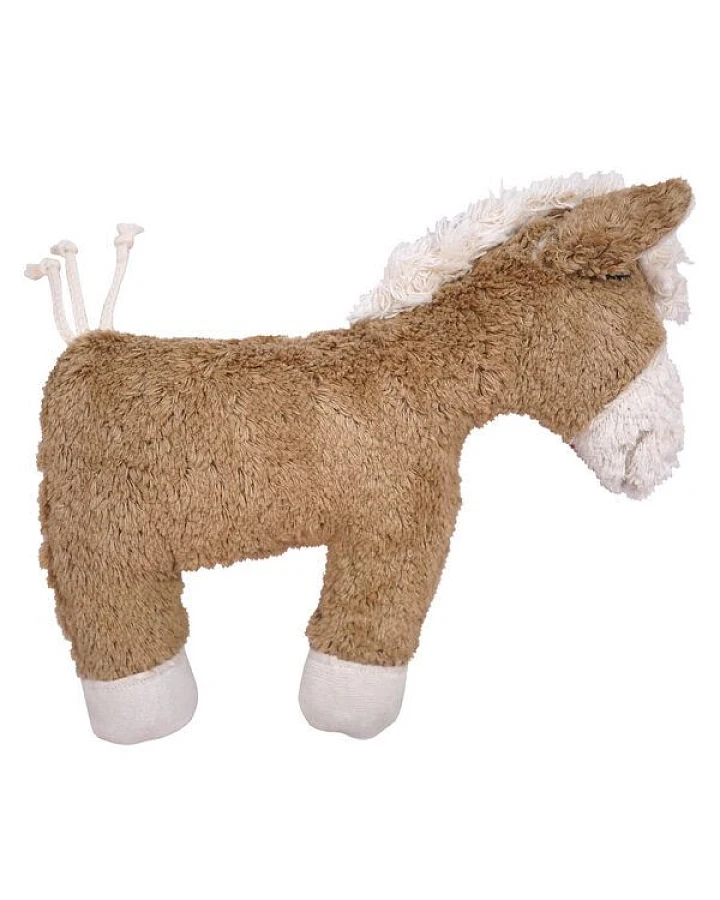 Pat und Patty Kuscheltier Greifling mit Rassel "Pferd" , 100 % Baumwolle-kbA