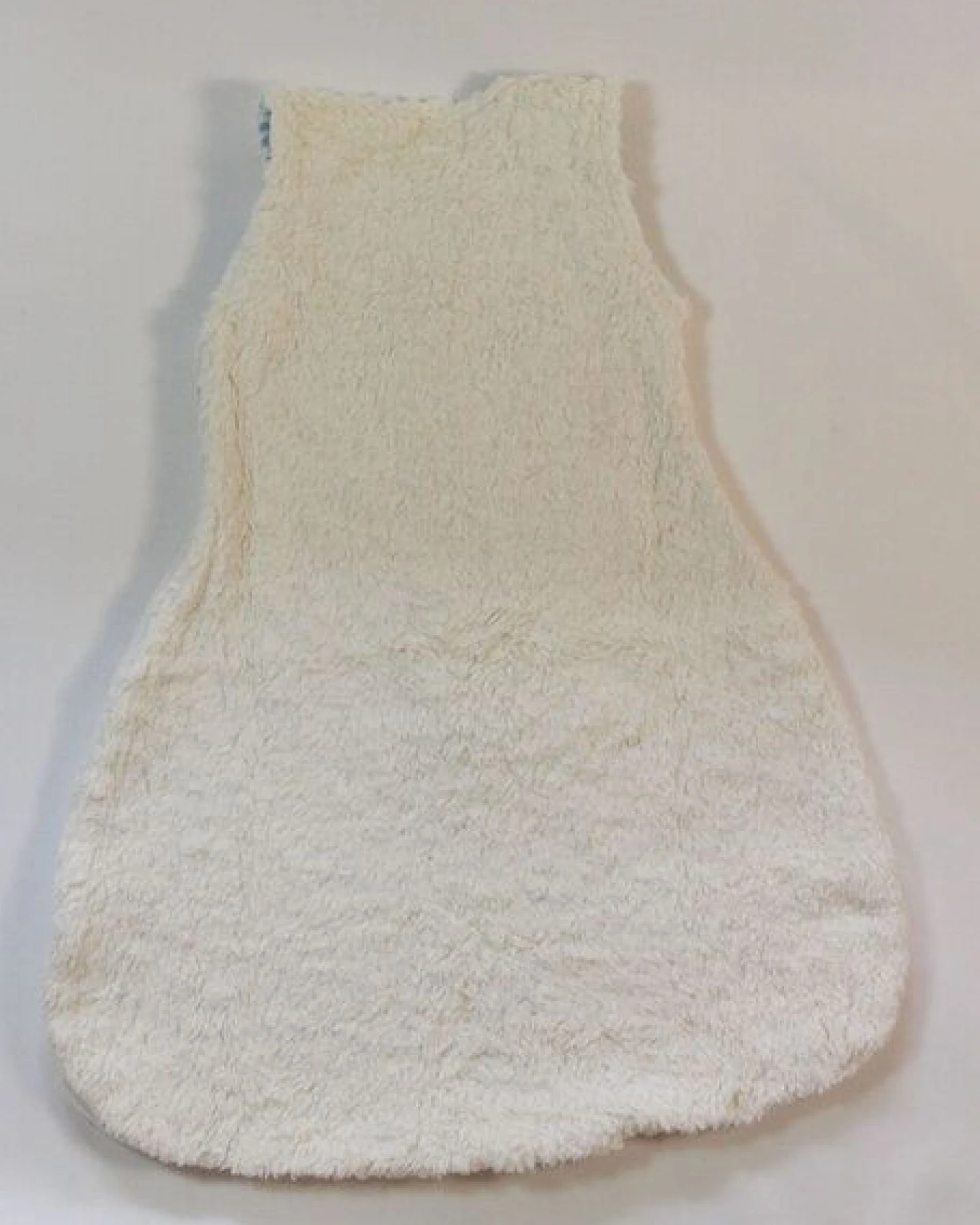 Pat und Patty Babyschlafsack "Schaf" hellblau/natur-gestreift , 100 % Baumwolle (kbA) – Ansicht 2