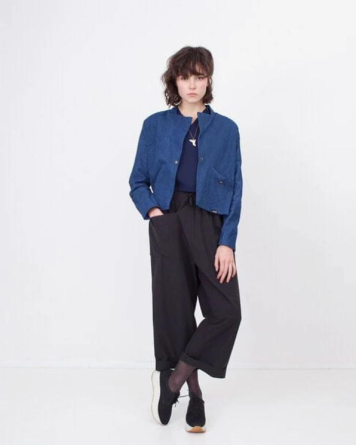 Iksi - XXII Streetwear Jpn Jacket Damen Denim