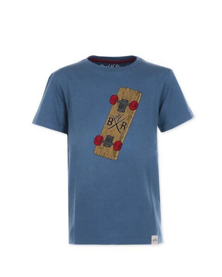 Band of Rascals Plank - Cooles Jungen Skate T-Shirt Kurzarm aus 100% Bio-Baumwolle