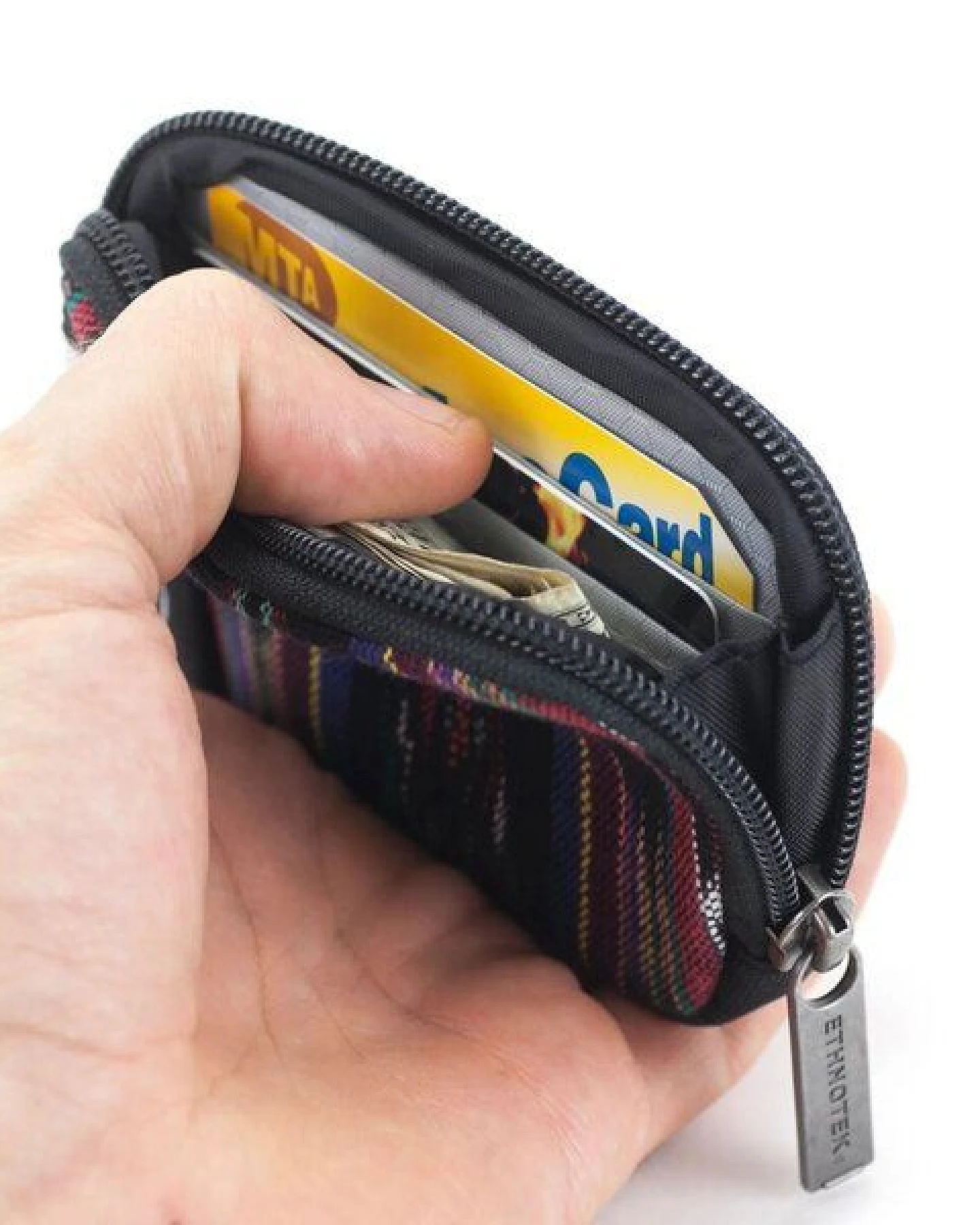 Ethnotek Coyopa Pouch Geldbörse RFID Block – Ansicht 3