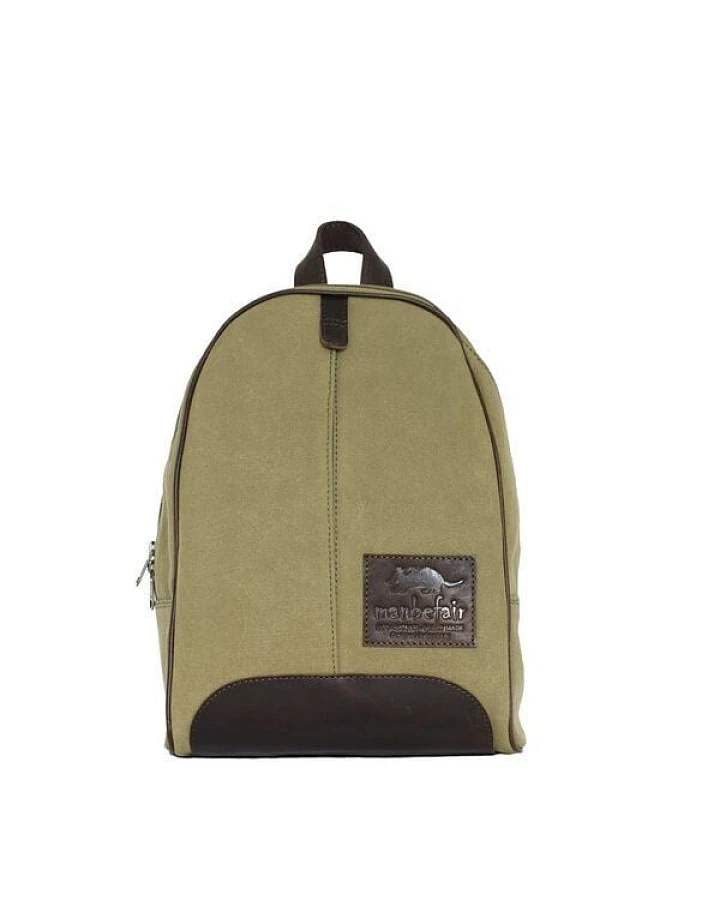 manbefair RUCKSACK GIRONA canvas olive