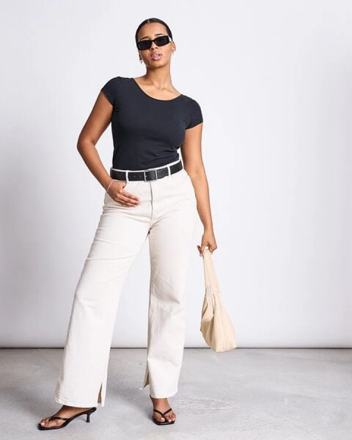 JAN N JUNE Ballerina T-Shirt ALOE