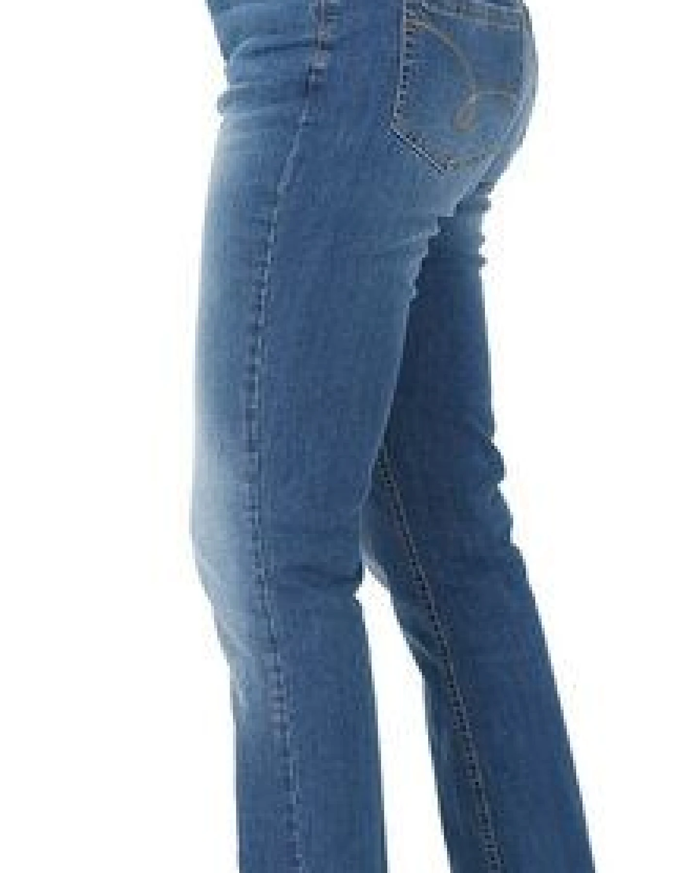 bloomers Knöchellange Jeans mit Fransensaum – Ansicht 4