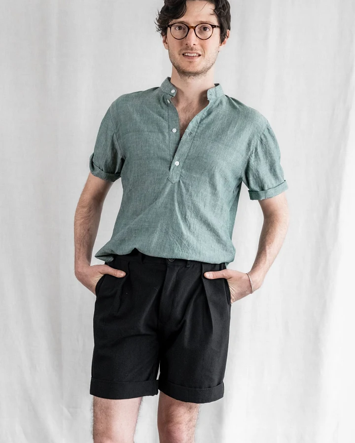 Jyoti - Fair Works Herren vegan Shorts Heet Schwarz