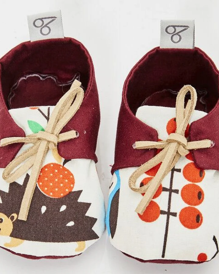 bobbé vegane Baby-Schuhe aus Bio-Baumwolle – Forest Tales