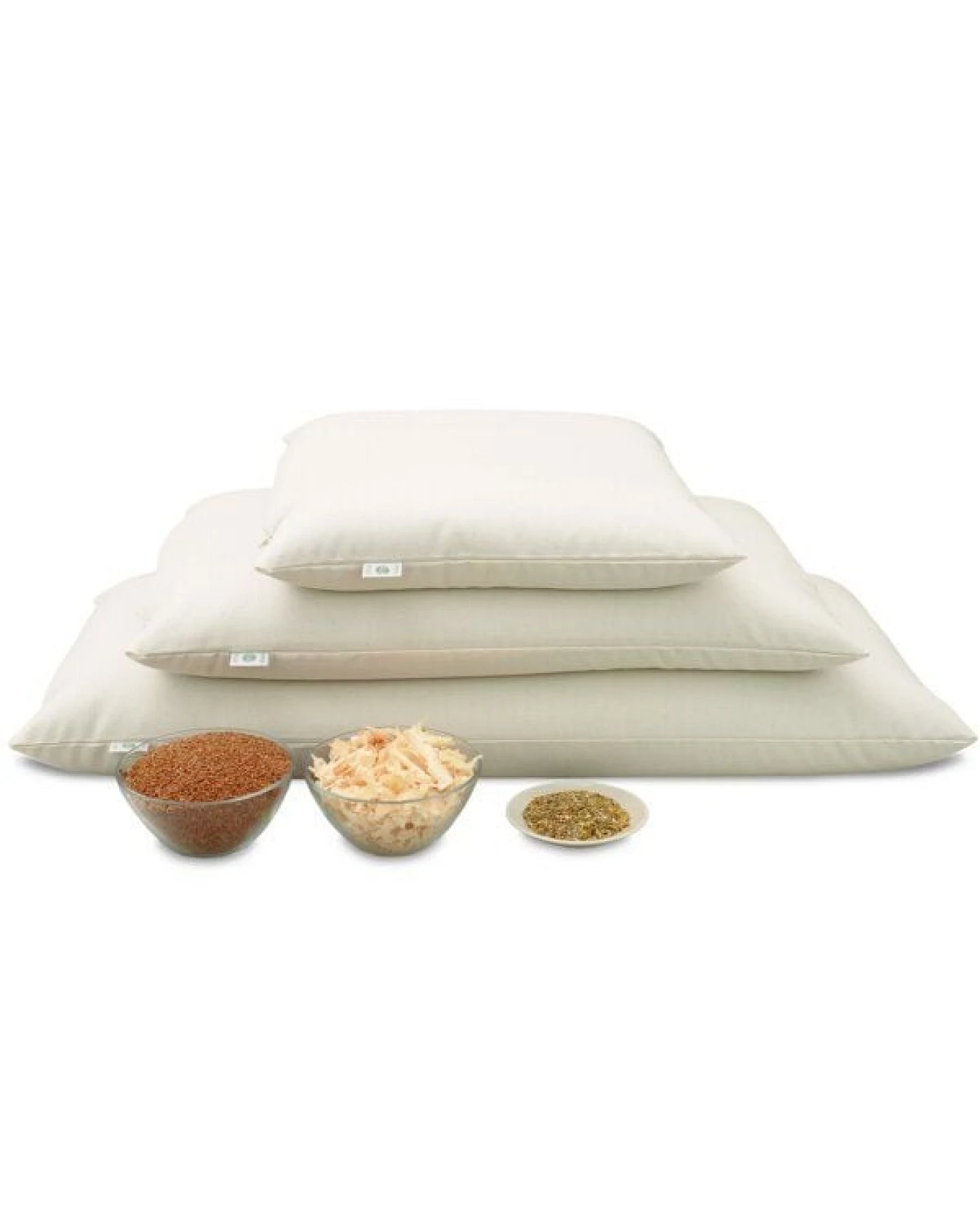 Lotus Design® Zirbenkissen mit Bio-Hirsespreu – Ansicht 2