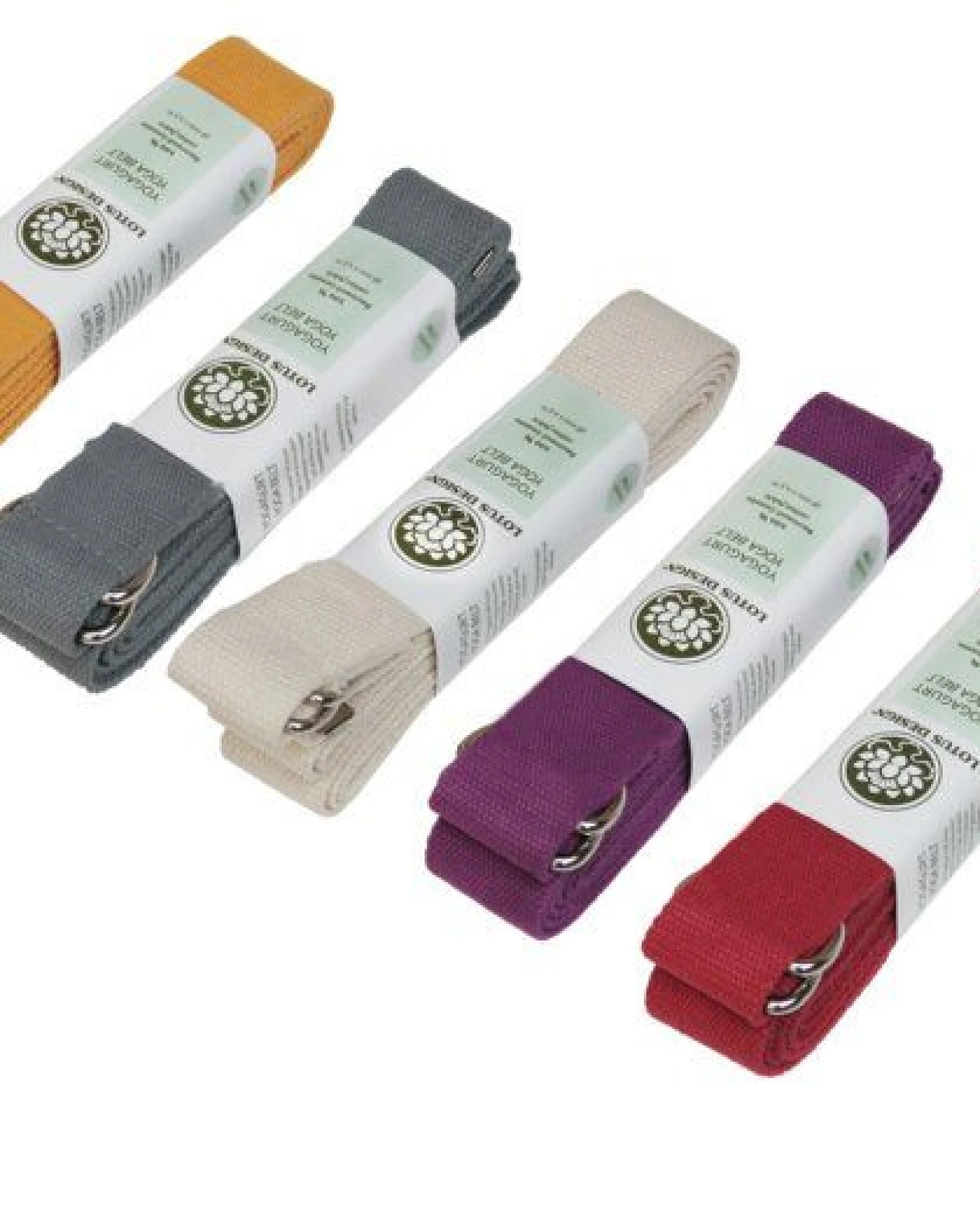 Yogagurt BAUMWOLLE Lotus Design® – Ansicht 2
