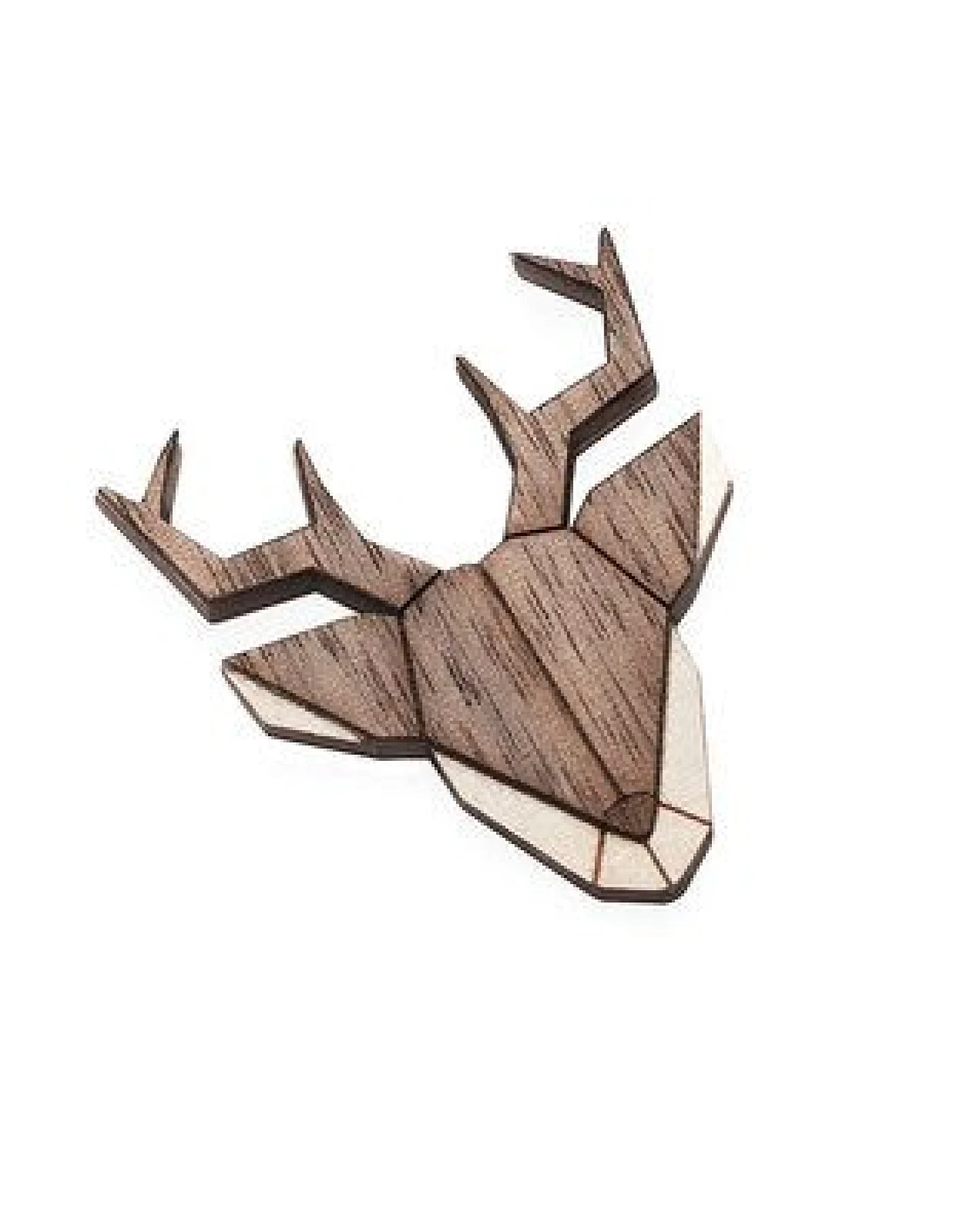 BeWooden Brosche aus Holz - Hirsch – Ansicht 3