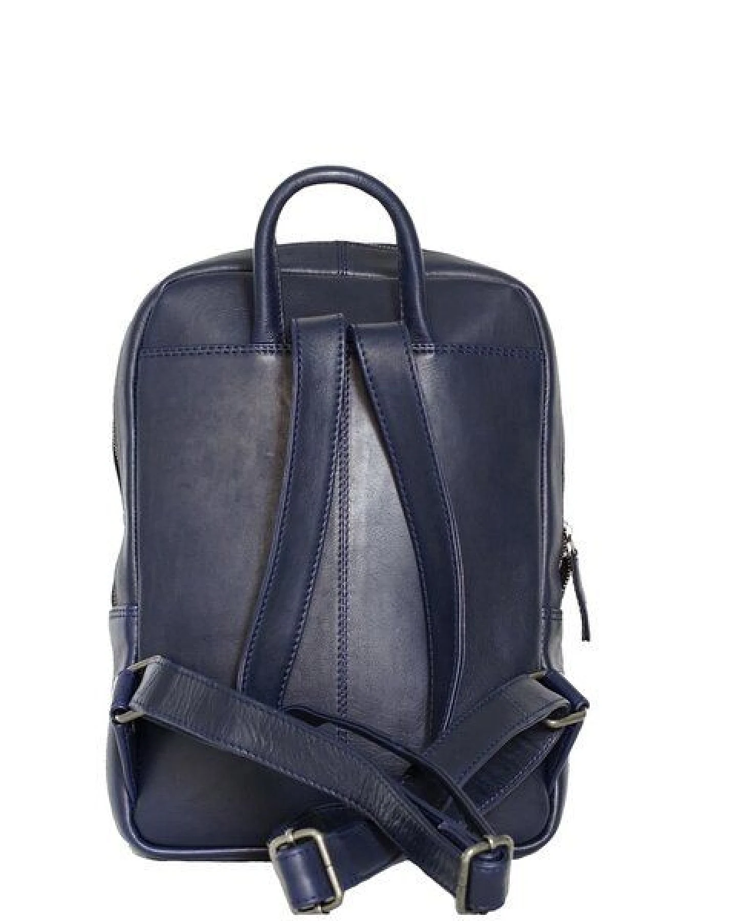 manbefair CITY RUCKSACK LOUISA Eco-Leder blau – Ansicht 3