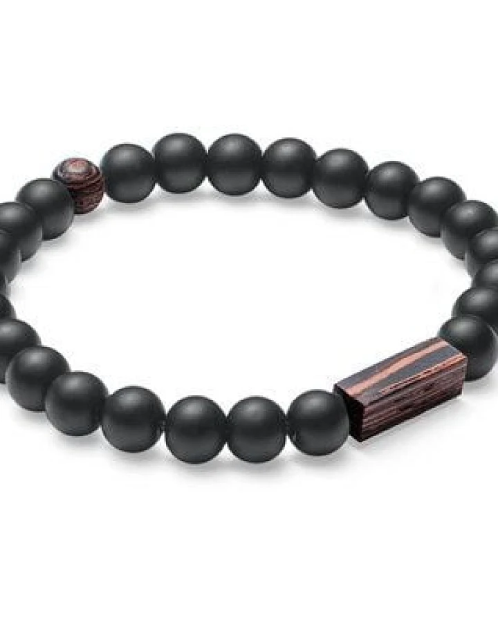 BeWooden Perlenarmband Nox Wenge Bracelet