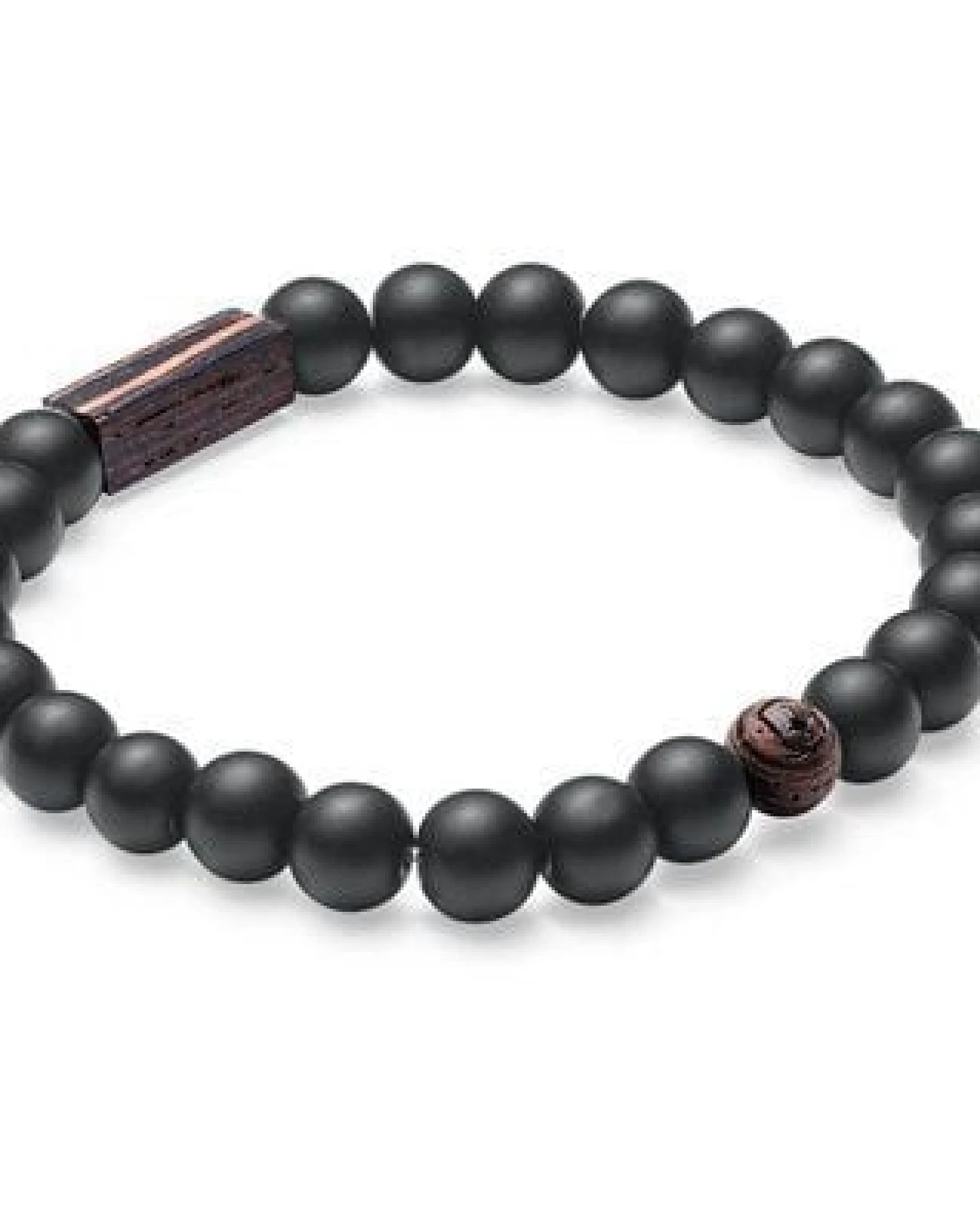 BeWooden Perlenarmband Nox Wenge Bracelet – Ansicht 3