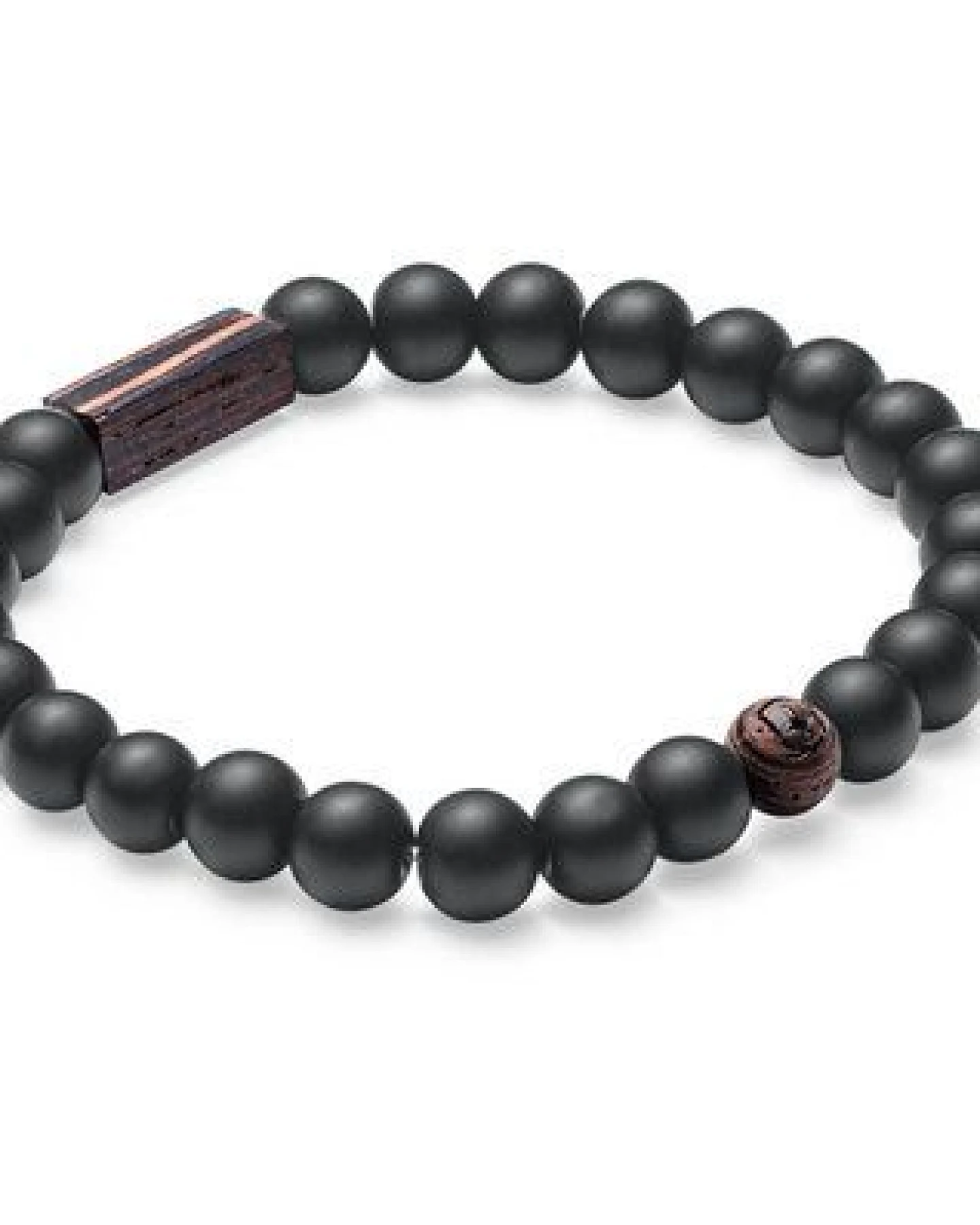 BeWooden Perlenarmband Nox Wenge Bracelet – Ansicht 3