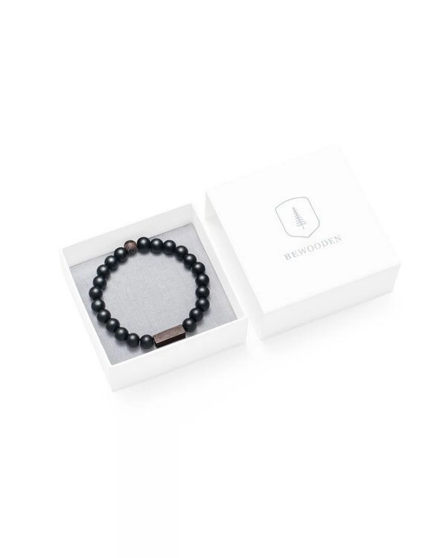 BeWooden Perlenarmband Nox Wenge Bracelet – Ansicht 2