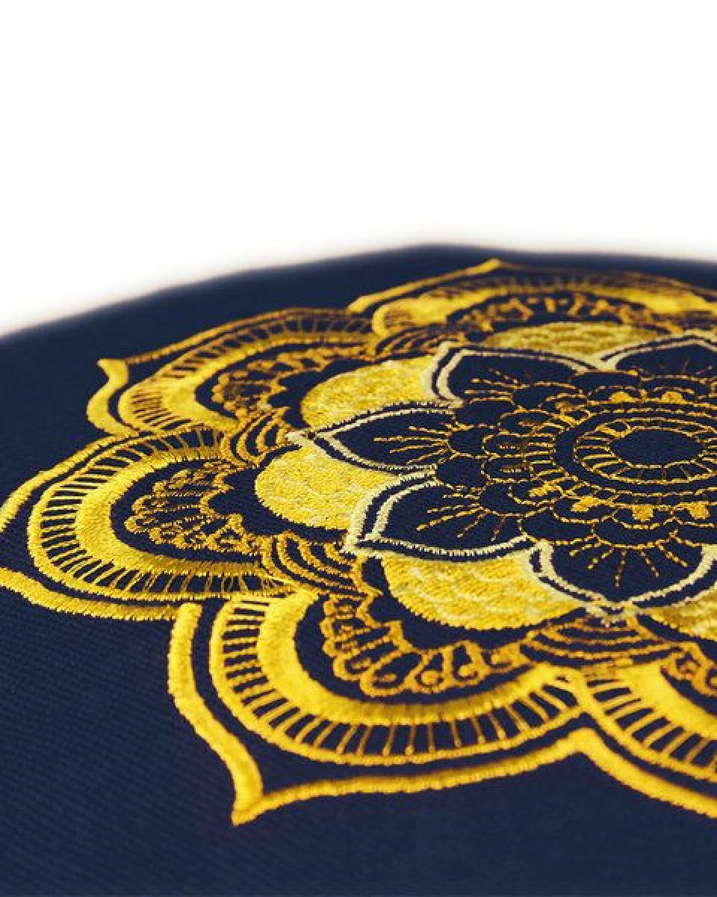 Lotus Design® Meditationskissen CLASSIC Mandala Lotus Design - Bio-Buchweizenschalen – Ansicht 2