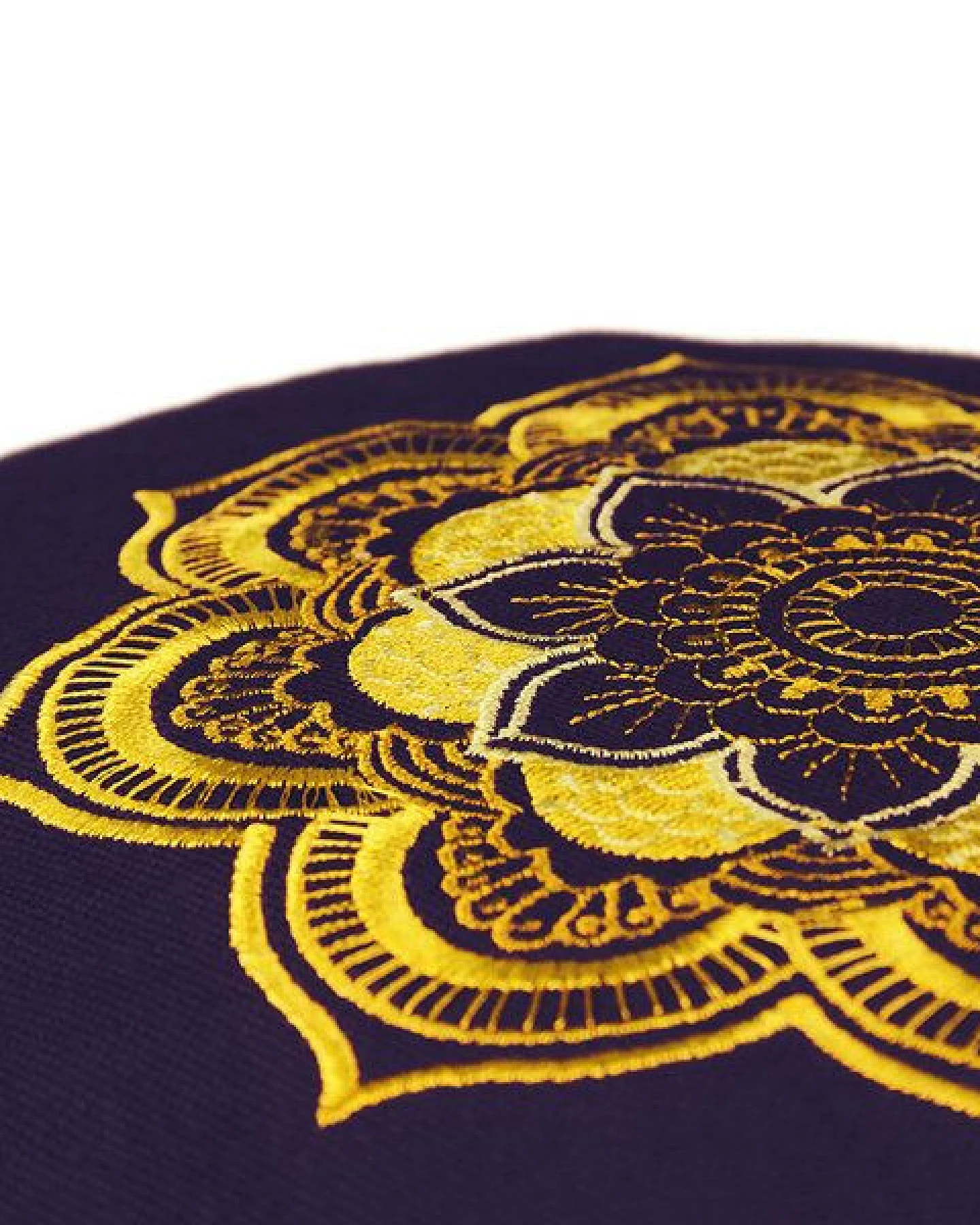 Lotus Design® Meditationskissen CLASSIC Mandala Lotus Design - Bio-Buchweizenschalen – Ansicht 2