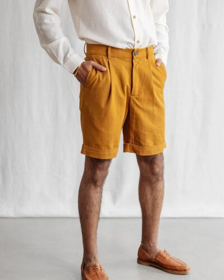 Jyoti - Fair Works Bio-Baumwoll Shorts Neem