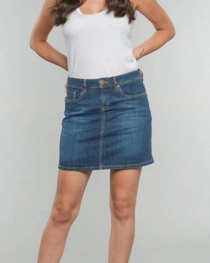 Feuervogl Jeansrock Svana A-Shape