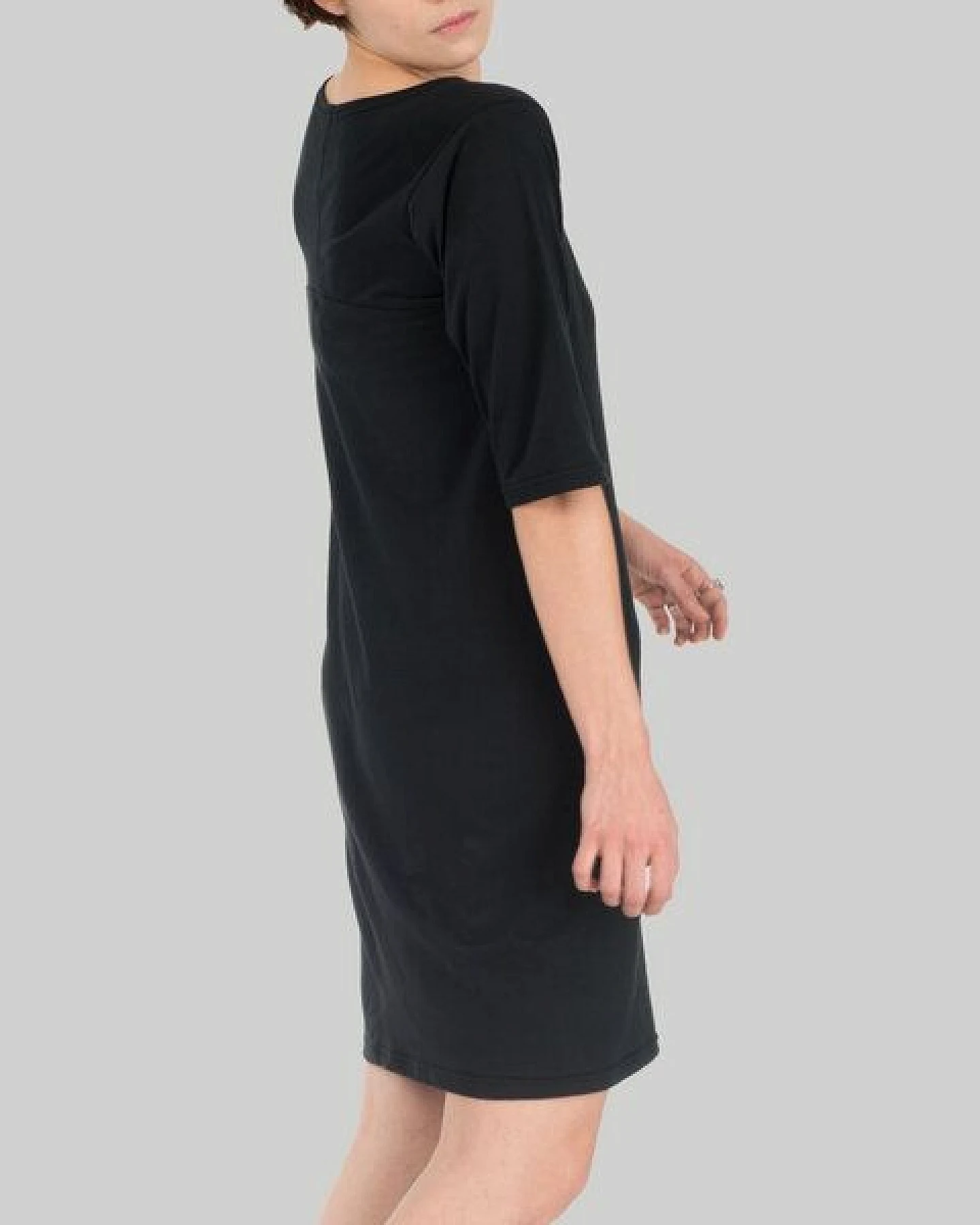 KOLO Berlin Kleid Croix aus Bio-Baumwolle - schwarz - unisex – Ansicht 3
