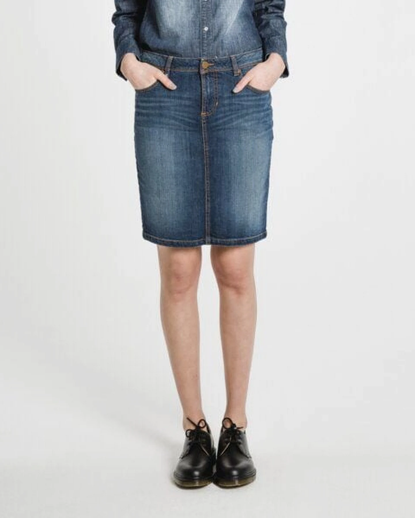 Feuervogl Jeansrock Svea Pencil-Skirt – Ansicht 4