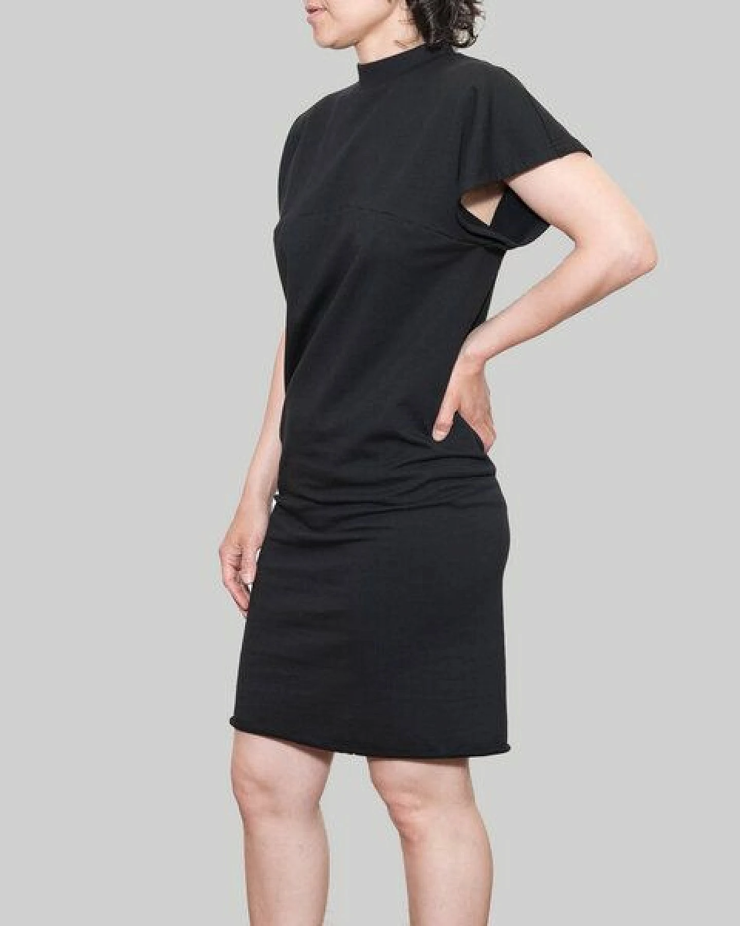 KOLO Berlin Kleid Papill Midi aus Bio-Baumwolle - schwarz - unisex – Ansicht 2